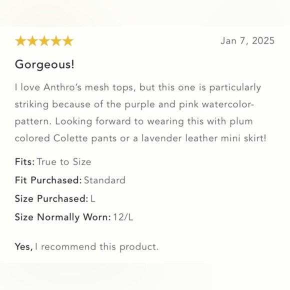 NWT Size M  By Anthropologie Mesh Turtleneck Top - Picture 12 of 15